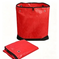 Sac à fermeture éclair en PE épais, résistant à l'eau, réglable et tendance, pour articles lourds, couleurs personnalisées, vente en gros