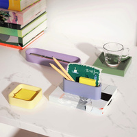 Tempat Lilin Kreatif Resin, Dekorasi Rumah Wadah Penyimpanan Resin