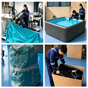 Piscine gonflable durable SK Alliance Factory Supply, piscine gonflable extérieure, spa gonflable, acceptant la personnalisation. - Product Image 4