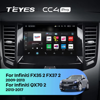 TEYES CC4 PRO para Infiniti FX35 2 FX37 2 2009 - 2013 QX70 2 2013 - 2017 CarPlay Android Auto 2DIN Autoradio Radio para Auto