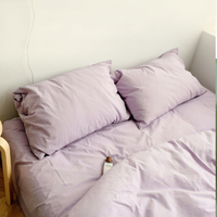 Taie d'oreiller en coton tissé moderne avec logo personnalisé, 100% coton, unie/à motifs, fermeture à rabat, tailles 51*66cm, pour la maison et l'hôtellerie