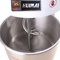 Pétrin vertical commercial Huimai 20 L 130 L 380v Amasadora Boulangerie automatique 12 kg 16 kg Mélangeur à spirale pour la pâte à vendre