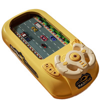 Jeu de Course pour Enfants avec Volant de Simulation, Conduite Évitement d'Obstacles, Aventure et Casse-Tête, Jeu de Table d'Intérieur
