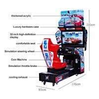 Machine de jeu de course automobile Outrun 32 à pièces, simulateur d'arcade, simulateur de conduite, machine de jeu à vendre