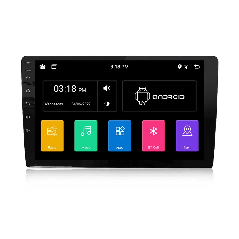 공장 가격 9 인치 10 인치 자동차 Mp3 자동 라디오 스테레오 범용 안드로이드 Carplay GPS 네비게이션 DAB + DSP 멀티미디어