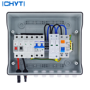 Boîtier de Combinaison Solaire YTPV1-1 IP65 1 Entrée 1 Sortie 1 Chaîne 15A 600V AC pour Système Solaire 1-1 Boîtier de Combinaison DC+AC Boîtier de Combinaison AC PV - Product Image 1