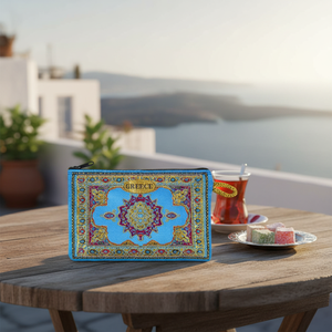 Porte-monnaie grec personnalisé, petit porte-monnaie tissé, avec imprimé de tapis turc, offre spéciale Fabriqué en turquie, livraison gratuite De La Turquie - Product Image 3