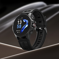 Smartwatch Fitness Digitale, Orologio Sportivo, Fitness Tracker, Smartwatch alla Moda con Quadrante Rotondo, Cinturino in Gomma, Monitoraggio Frequenza Cardiaca e Sonno