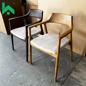 Hochwertiger Luxus-Esszimmerstuhl aus Massivem Eschenholz mit Rückenlehne im Traditionellen Design für Zuhause, Bar, Café, Hotel und Restaurant - Product Image 2
