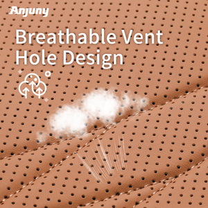 Cojín de asiento Anjuny con extensión de pierna Cur memoria espuma reposapiés todo en uno cojín largo para asiento de conductor Coche - Product Image 6