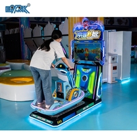 Machine de jeu pour enfants au prix d'usine en gros Machine de jeu d'arcade de simulation Machine de jeu Super Surfer