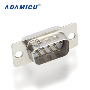 Công nghiệp servo ổ đĩa Hàn nam DB 9 pin kết nối Brass liên hệ với chất liệu 2A cho dây kết nối RS232 VGA DB9 Sub ổ cắm - Product Image 6