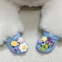 Nouvelles chaussures pour chiens de compagnie respirantes et durables chaussures en maille chaussures de plage chaussures de plein air pour l'exportation pantoufles de chat