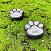 Nouvelle Lampe Solaire Créative à LED en PVC en Forme de Patte d'Animal, Étanche pour Jardin, Petite Taille, Griffe de Chat, Angle de Faisceau 360°, 6500K