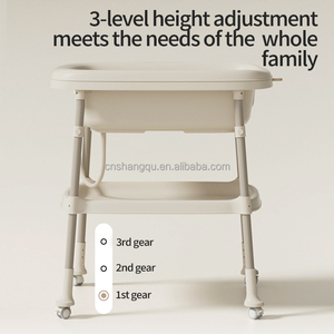 <span class=keywords><strong>Table</strong></span> à <span class=keywords><strong>langer</strong></span> <span class=keywords><strong>et</strong></span> <span class=keywords><strong>baignoire</strong></span> multifonctionnelle pliable <span class=keywords><strong>pour</strong></span> nouveau-né VSUCH - Product Image 5