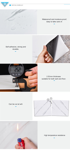 Papel tapiz 3D moderno, pegatina para azulejos de pared, espuma autoadhesiva impermeable para decoración de paredes de baño, aplicación de barra de pelar, 1 año - Product Image 6