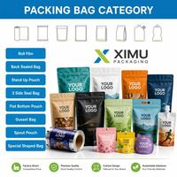Op maat bedrukte PE stand-up pouch met gekartelde randen, 20oz, diepvriesbestendig, met ritssluiting, food grade, voor snacks en zeevruchten.
