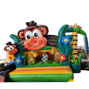 Castillo Hinchable de Animales con Tobogán de Agua BO-105, Castillo de Juegos Hinchable, Castillo Hinchable de Animales - Product Image 1