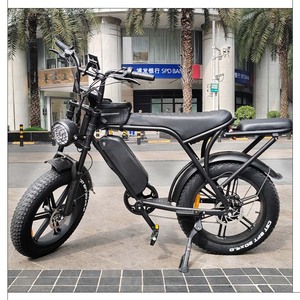 Xe đạp điện Elektro Bike Cruiser C80 Moto Electrica, bộ động cơ kép, động cơ kép V8 250w, xe đạp điện leo núi VOMO, xe đạp điện đô thị - Product Image 1