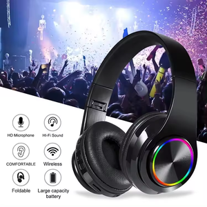 Factory Foldable B39 Headphone Gaming Wireless Earbuds Noise Cancel Headset with <b>Microphone</b> Waterproof <b>for</b> Game - Product Image 5