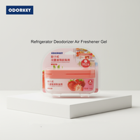 Gel désodorisant pour réfrigérateur, éco-responsable, jetable, élimination des odeurs et de la moisissure, longue durée, haute performance - Ventes directes usine