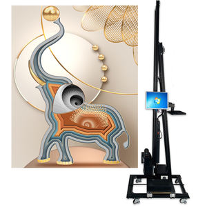 Impressora de Parede Vertical 3D Máquina de Impressão de Parede Impressora Jato de Tinta Pintura de Parede de Fundo Verniz Interno Externo - Product Image 1
