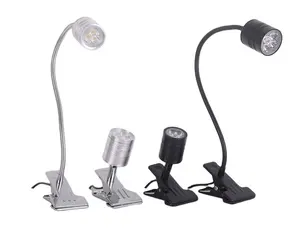 Clip flexible réglable lecture lumière Collège étudiant de chevet fish tank portable spotlight lampe de bureau lit tête de lit lecture lampe