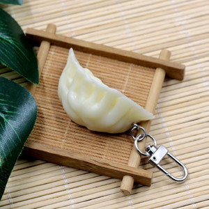 KI liangpengs <strong>funny</strong> simulation food, water dumplings, keychains, Japanese-style bags, pendants, earphone cases, decorat - Product Image 3
