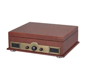 老式盒式磁带立体声播放器旧式怀旧转盘唱机