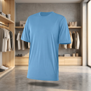 เสื้อยืดเจอร์ซีย์โพลีเอสเตอร์ผู้ชาย แขนสั้น แห้งเร็ว ระบายอากาศดี พิมพ์ลาย เสื้อกีฬา น้ำหนักเบา คอกลม สวมใส่สบายๆ สำหรับฤดูร้อน เหมาะสำหรับออกกำลังกาย - Product Image 4
