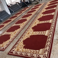 Alfombra de Oración Musulmana de Pared a Pared AUTOVI, Precio de Fábrica, Tapete Impreso para Mezquita, para Uso en el Suelo