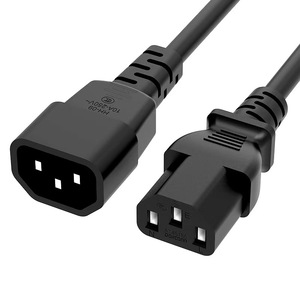 Verlängerungskabel Computer-Verlängerungskabel IEC C13 Stecker auf C14 Buchse Stecker auf Buchse - Product Image 1