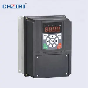 Chziri อินเวอร์เตอร์ vsd 2.2KW 220V ปั๊มอินพุตสามเฟสไดรฟ์ปรับความถี่สำหรับประหยัดพลังงาน