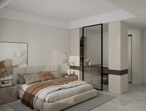 <span class=keywords><strong>Armadio</strong></span> Minimalista Antipolvere per Camera da Letto, Robusto Guardaroba per Uso in Villa - Product Image 3