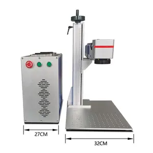 Nylon Cable Tie Plastic Laser Marking 20W 30W 50W Fiber Laser Marking Machine For Nylon Plastic