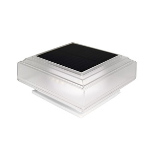 Lampe solaire murale pour poteau, éclairage extérieur de jardin, résistante à la pluie, design carré moderne pour la décoration de clôture de villa - Product Image 5