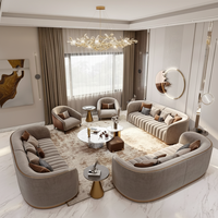 Sofá Seccional Chesterfield Moderno, Extensible, Inflable, Convertible, para Sala de Estar, Apartamento, Hospital, Centro Comercial, Uso en Interiores, Reclinable Ovalado