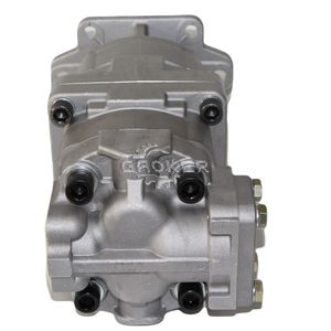 GaoKer pompa <span class=keywords><strong>Pilot</strong></span> D275A-2 D275AX-5, pompa gir transmisi ganda tekanan tinggi 705-52-30250 untuk penggantian Komatsu - Product Image 5