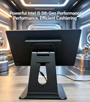 POS-терминал SANDU 15.6" с сенсорным экраном, Intel Core I3/i5/i7, 8 ГБ DDR3, SSD 32/64/128 ГБ, Windows 7/8/10, быстрый и стабильный, круглосуточная работа
