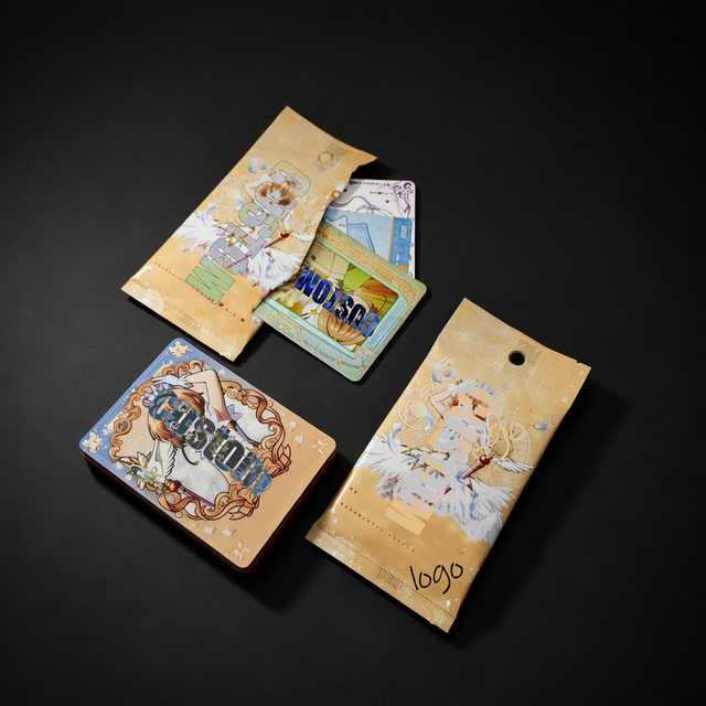 Anime Character Collectible Cards Pack Classic Cartoon Themed Trading Card Game Cards Hobby Collection Card Gift for Fans