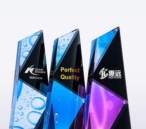 लव पीस वेस पुरस्कार कप नवीनता क्रिस्टल ट्रॉफी एक्रिलिक मॉडल सही स्कूल संगीत अर्थहीन उपहार - Product Image 4