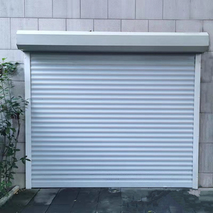 Puerta Enrollable de Alta Seguridad de Aleación de Aluminio con Control Remoto, Adecuada para Edificios Residenciales, Garajes y Otros Lugares - Product Image 1