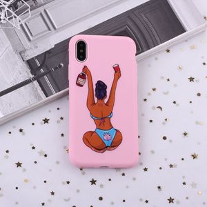 FARE SOLDI Non Gli Amici Nero Testa Della Ragazza Magia Tpu Stampato sacchetti del telefono Mobile per il iPhone 11 11Pro 11Pro Max <span class=keywords><strong>SE</strong></span> <span class=keywords><strong>2020</strong></span> Caso Della Copertura posteriore - Product Image 6