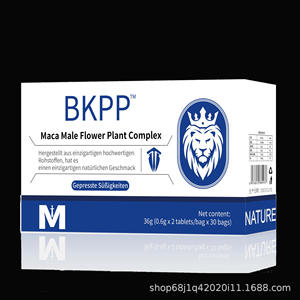 Maca Mannelijke Bloem Plant Composiet Tabletten 36G Bkpp Fabriek Directe Verkoop Één Doos Beschikbaar Groothandel Zending Snelle Levering - Product Image 3