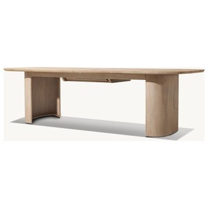 Ngoài Trời Vườn Đồ Nội Thất Sang Trọng 8 Ghế Thiết Kế Mở Rộng Gỗ Tếch Rắn Bàn Ăn Đặt - Product Image 6