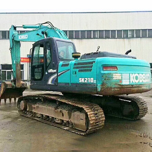 Excavadora de orugas Kobelco 210-8 de segunda mano, 21 toneladas, buen estado, maquinaria de construcción de movimiento de tierras, motor de núcleo a la venta - Product Image 2