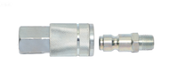 Connecteur pneumatique rapide OEM/ODM de style américain, type Truflate "A/T" pour l'automobile, avec raccord robuste de 3/8 pouces