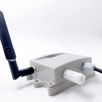 Transmisor de Temperatura y Humedad Modbus RTU 4G LTE, Sensor de Doble Canal de Alta Precisión para IoT Industrial y Agricultura Inteligente