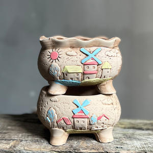 Offre spéciale Ensemble de pots pour <span class=keywords><strong>plantes</strong></span> succulentes Jardinières en céramique créatives pour <span class=keywords><strong>plantes</strong></span> succulentes Jardinage Déstockage Vente en gros Vente directe - Product Image 3