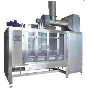 Automatic Cashew Nuts Chocolate Coating Machine Chocolate Belt Coating Pan Chocolate Making Machine